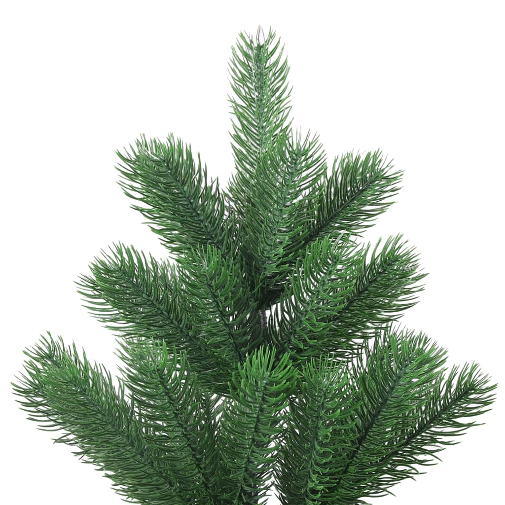 vidaXL Nordmann forhåndsbelyst kunstig juletre grønn 150 cm