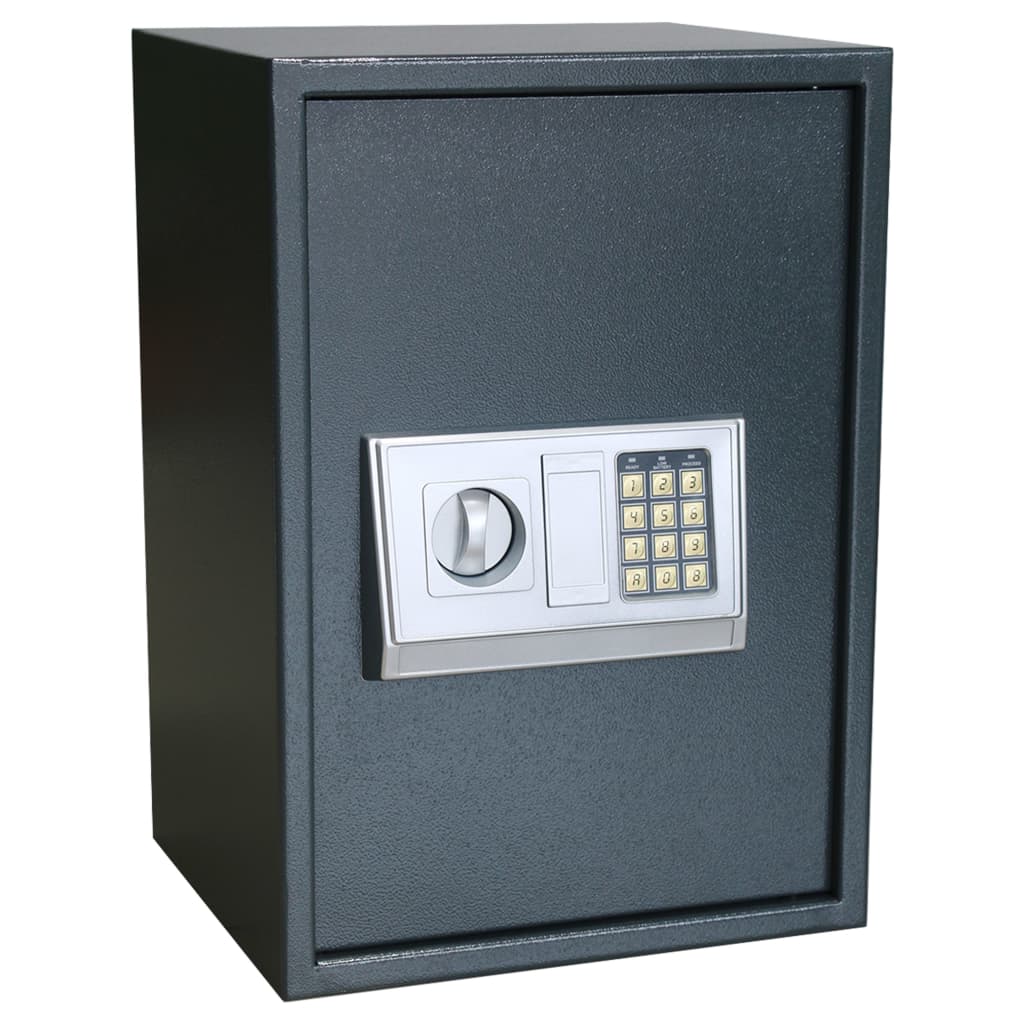 vidaXL Digital safe elektronisk med hylle 35x31x50 cm