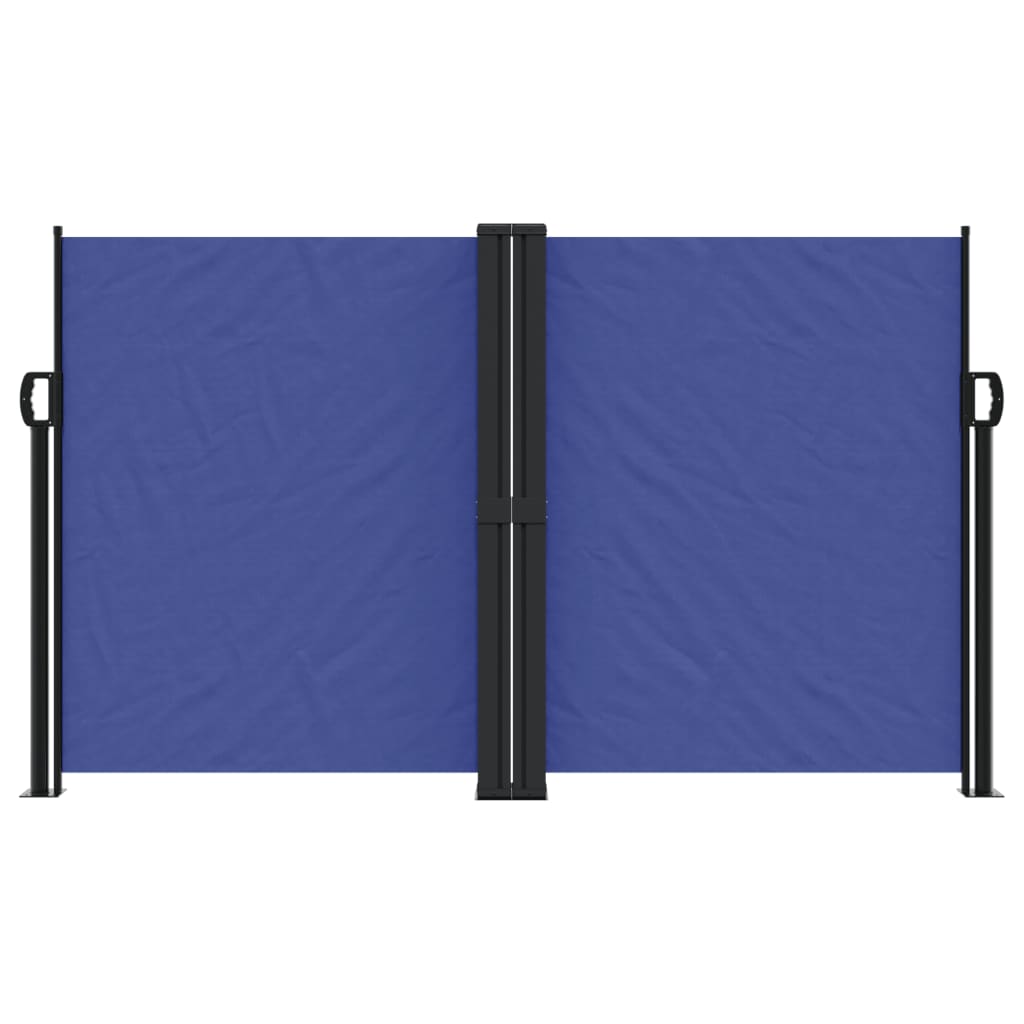vidaXL Uttrekkbar sidemarkise 140x600 cm blå