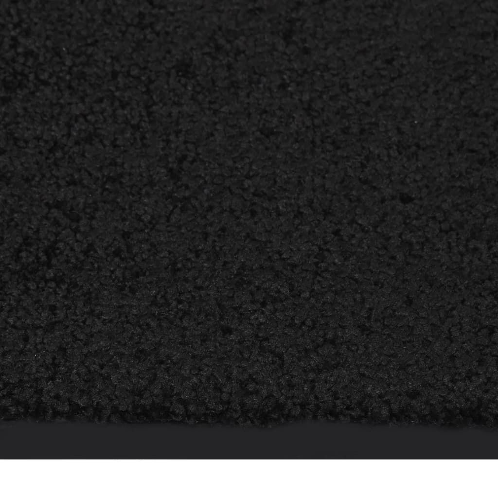 vidaXL Dørmatte svart 40x60 cm