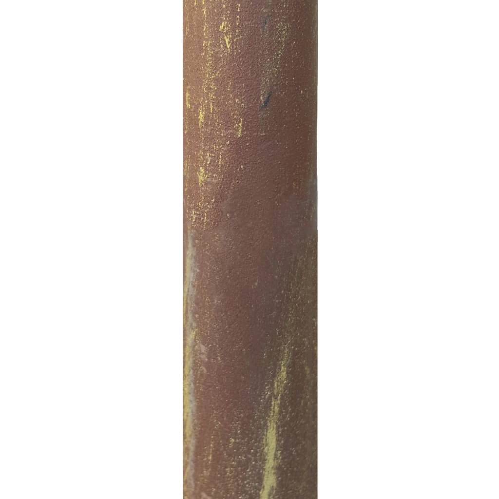 vidaXL Hagepergola antikk brun 4x3x2,5 m jern