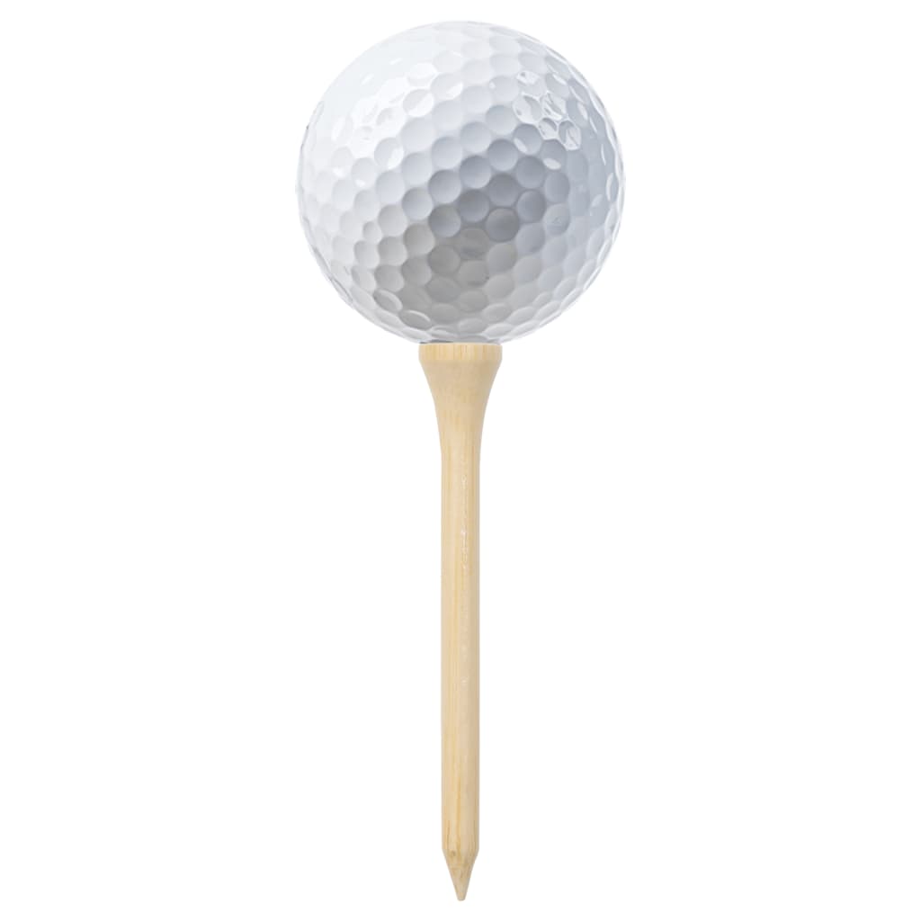 vidaXL Golfpeger 1000 stk 54 mm bambus