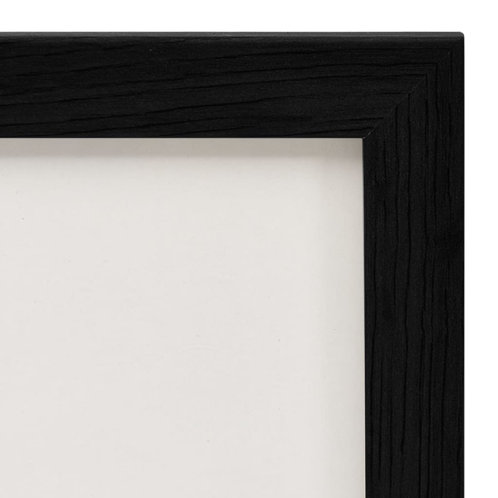 vidaXL Tofoldig fotorammekollasj svart 2x(10x15 cm)