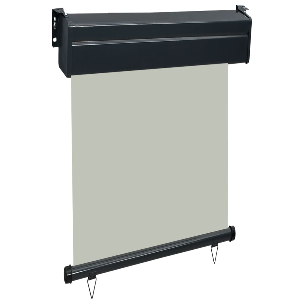 vidaXL Sidemarkise for balkong 60x250 cm grå