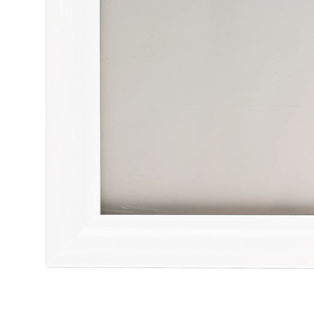vidaXL Fotorammekollasje for vegg eller bord 5 stk 70x90 cm MDF hvit