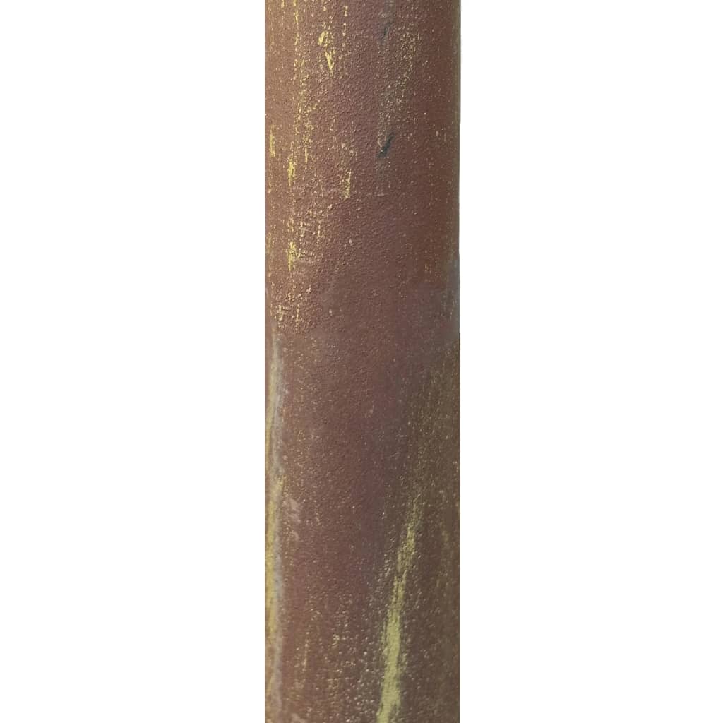 vidaXL Hagepergola antikk brun 6x3x2,5 m jern