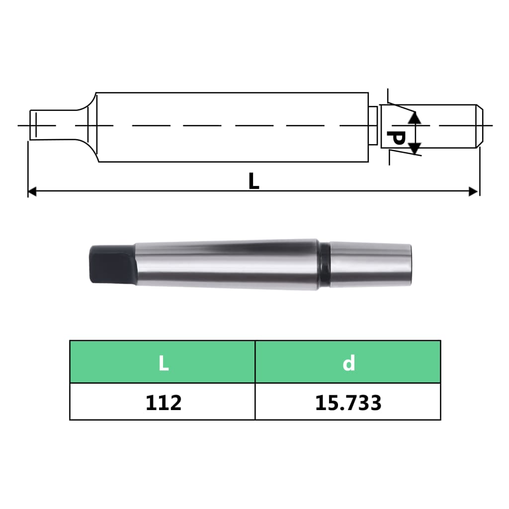 vidaXL Borchuck med hurtigutløser MT2-B16 klemkapasitet 13 mm