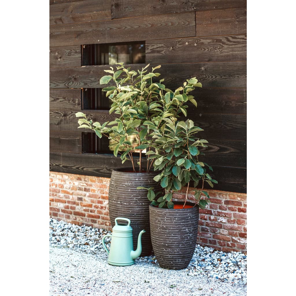 Capi Eggformet plantepotte Nature Row 54x52 cm olivengrønn