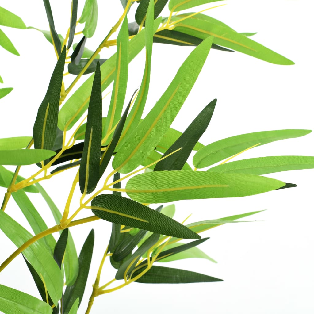 vidaXL Kunstig bambus med potte 175 cm grønn