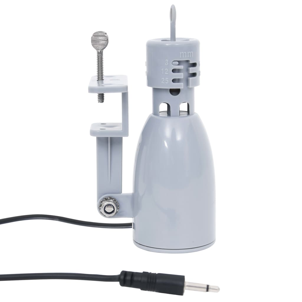 vidaXL Elektronisk vanningstimer med to krankoblinger og regnsensor