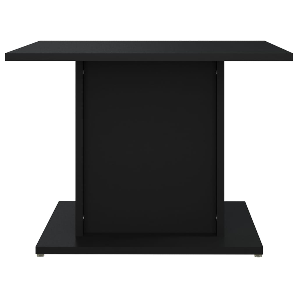 vidaXL Salongbord svart 55,5x55,5x40 cm sponplate