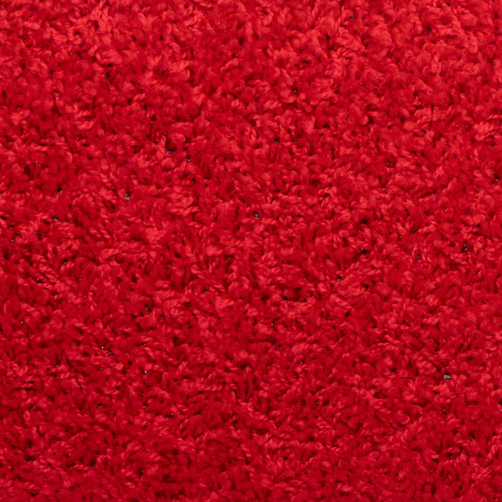 vidaXL Trappematter 5 stk 65x25 cm rød