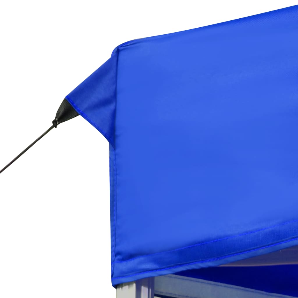 vidaXL Profesjonelt foldbart festtelt aluminium 6x3 m blå