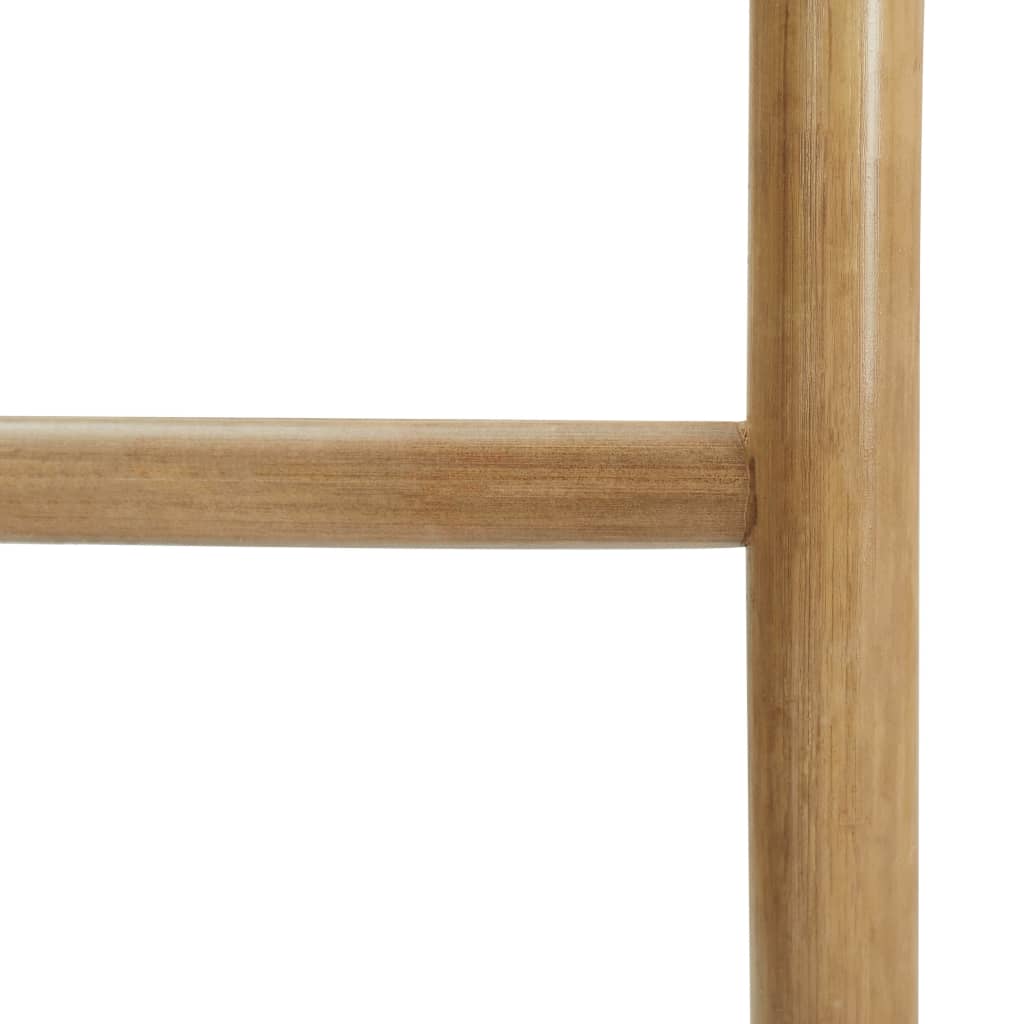 vidaXL Håndklestige med 5 trinn 170 cm bambus