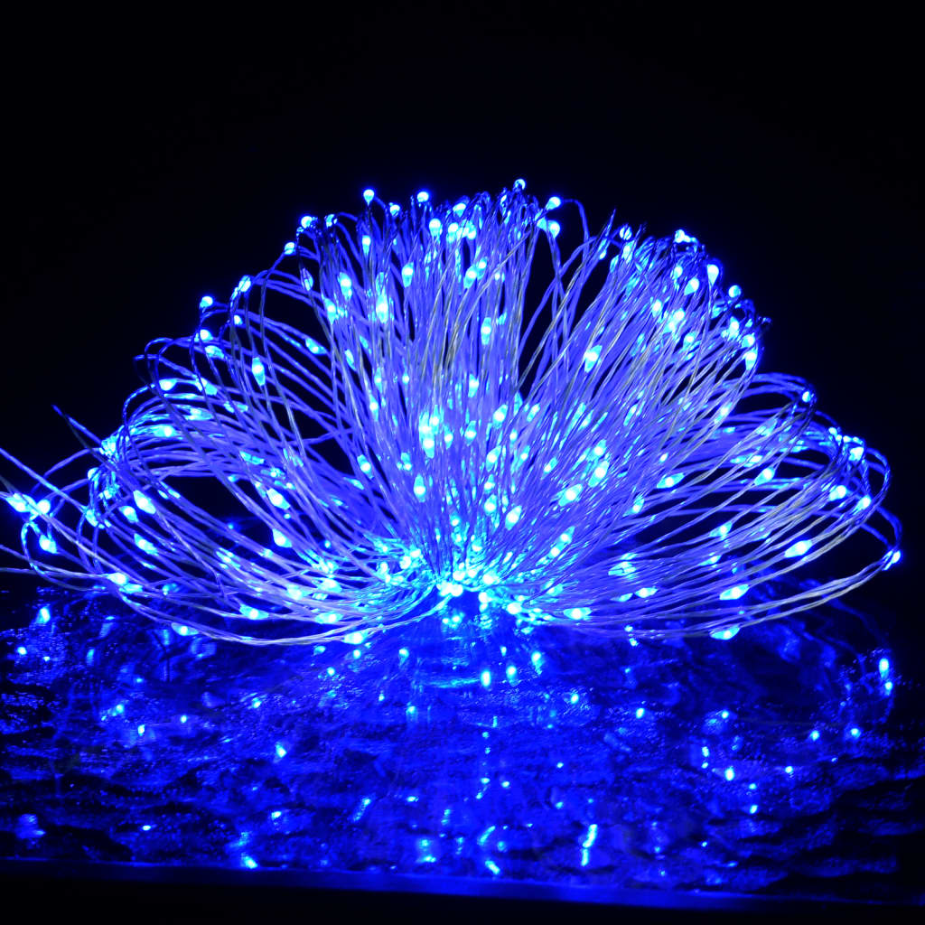 vidaXL LED-strenglys med 300 lysdioder blå 30 m