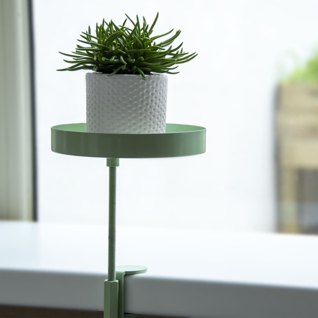 Esschert Design Planteholder med klemme rund grønn S