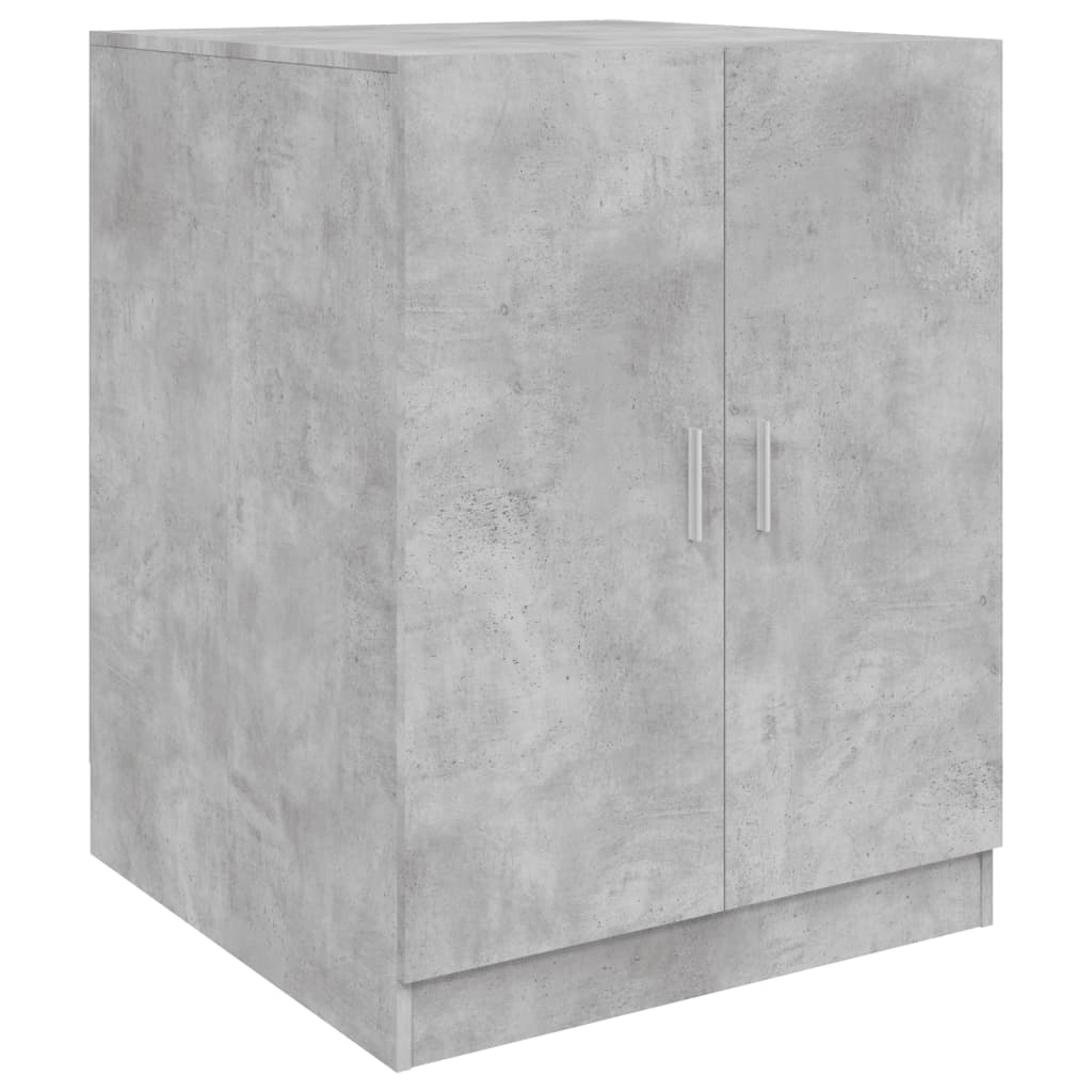 vidaXL Vaskemaskinskap betonggrå 71x71,5x91,5 cm