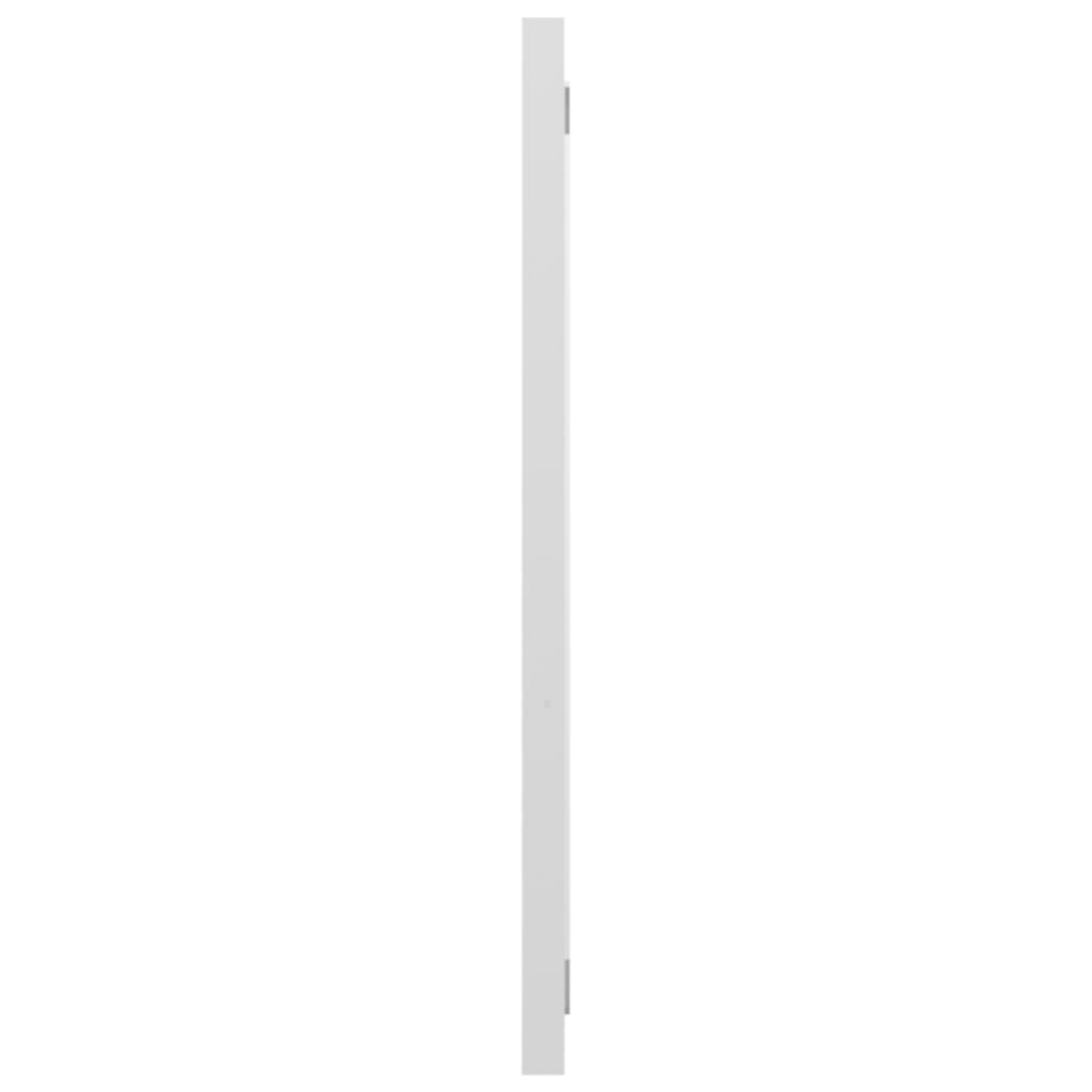 vidaXL Baderomsspeil høyglans hvit 90x1,5x37 cm sponplate