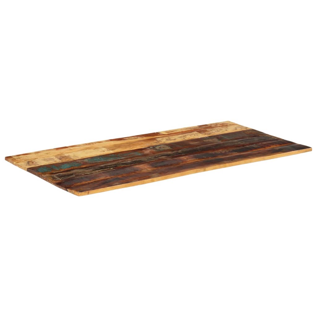 vidaXL Rektangulær bordplate 60x120 cm 15-16 mm gjenvunnet heltre