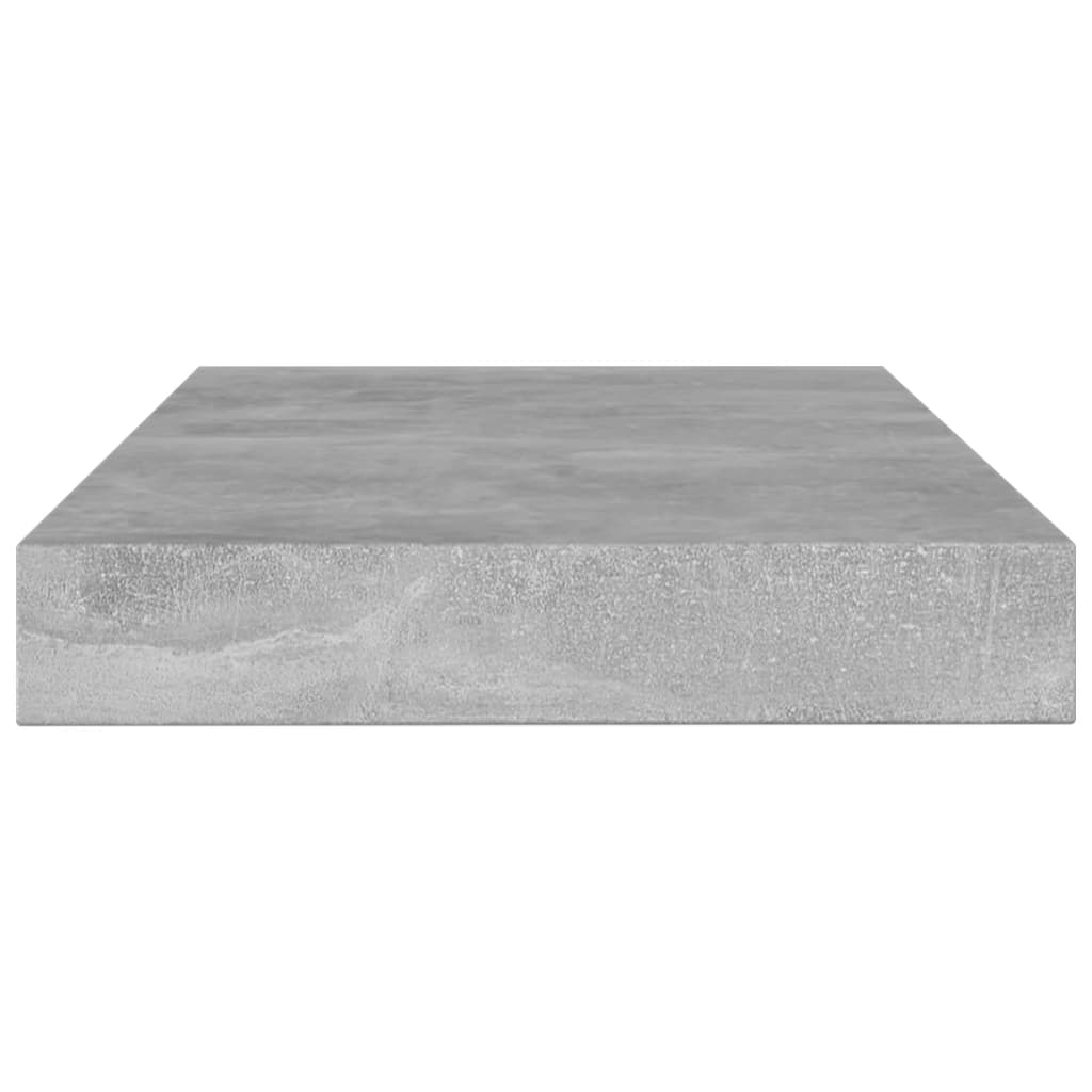 vidaXL Hylleplater 4 stk betonggrå 100x10x1,5 cm sponplate