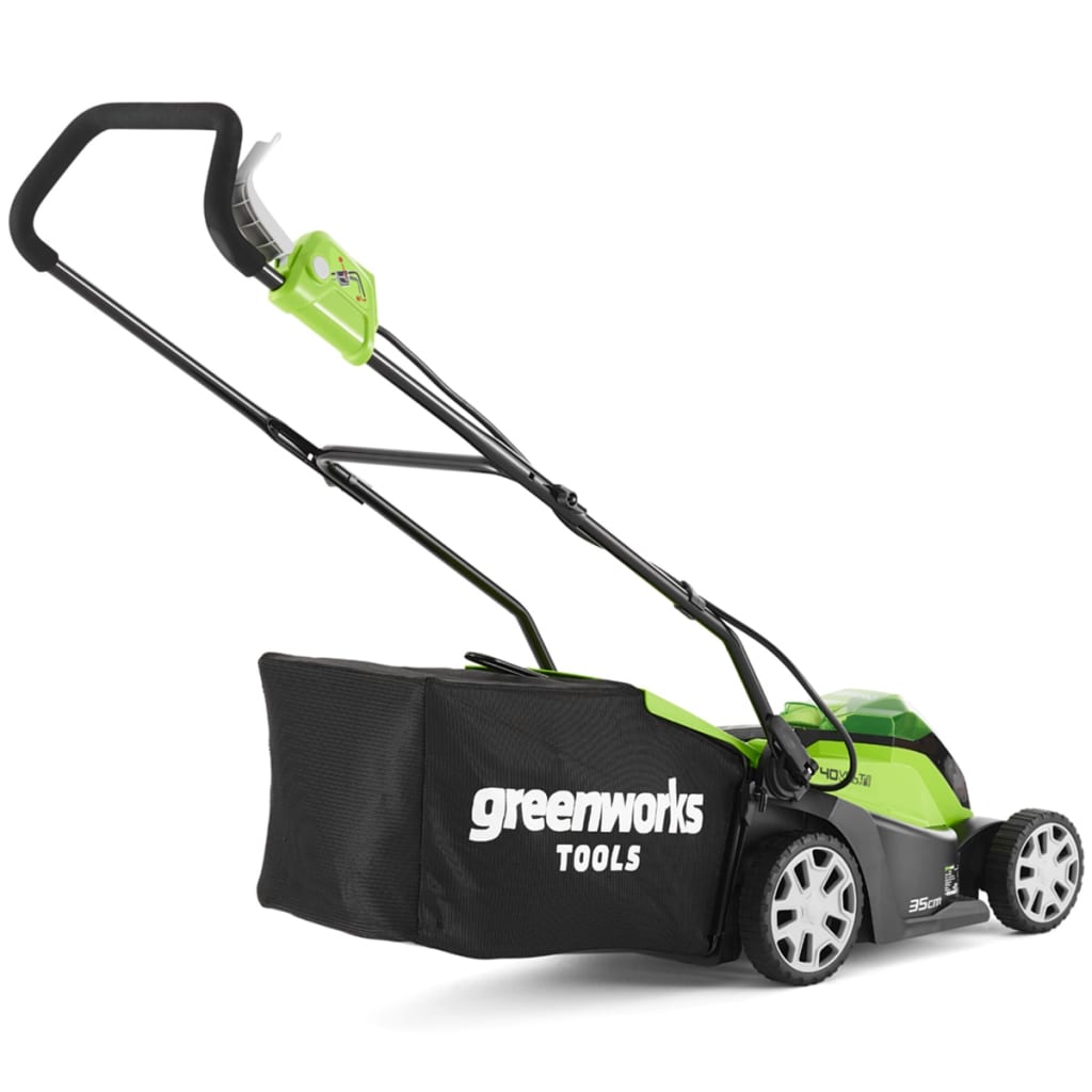 Greenworks Gressklipper uten 40 V batteri G40LM35 2501907