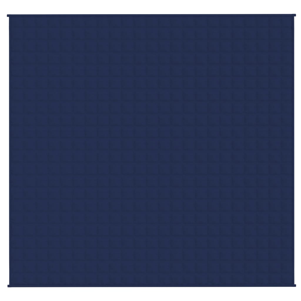 vidaXL Vektdyne blå 220x240 cm 15 kg stoff