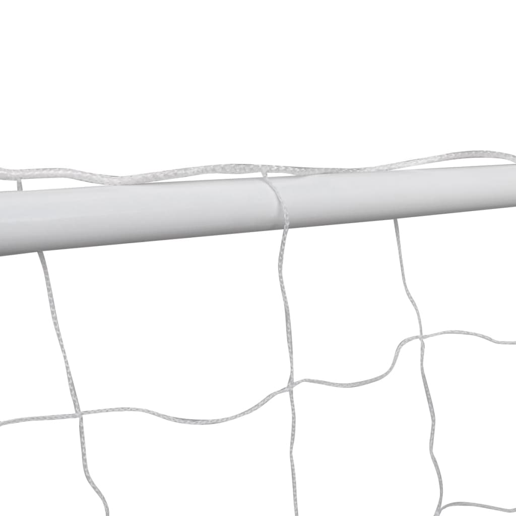 Fotballmål med nett 240 x 90 x 150 cm høykvalitets stål