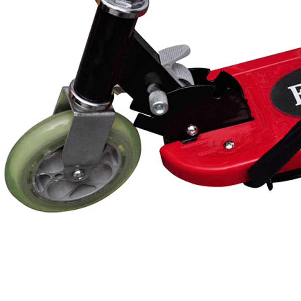 vidaXL Elektrisk sparkesykkel med sete 120 W rød