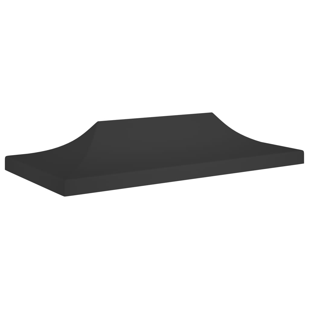 vidaXL Teltduk for festtelt 6x3 m svart 270 g/m²
