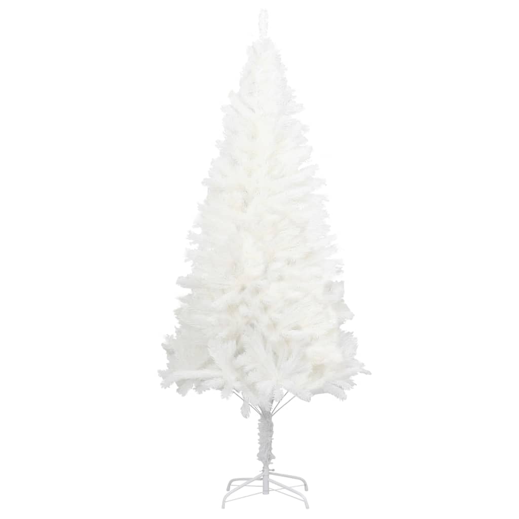vidaXL Kunstig juletre livaktige nåler hvit 150 cm