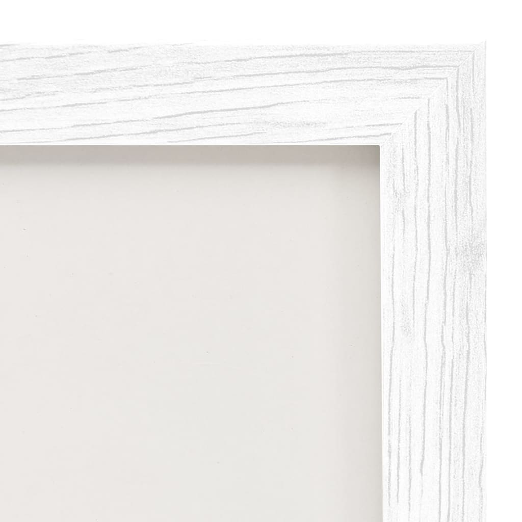 vidaXL Tofoldig fotorammekollasj hvit 2x(21x29,7 cm)