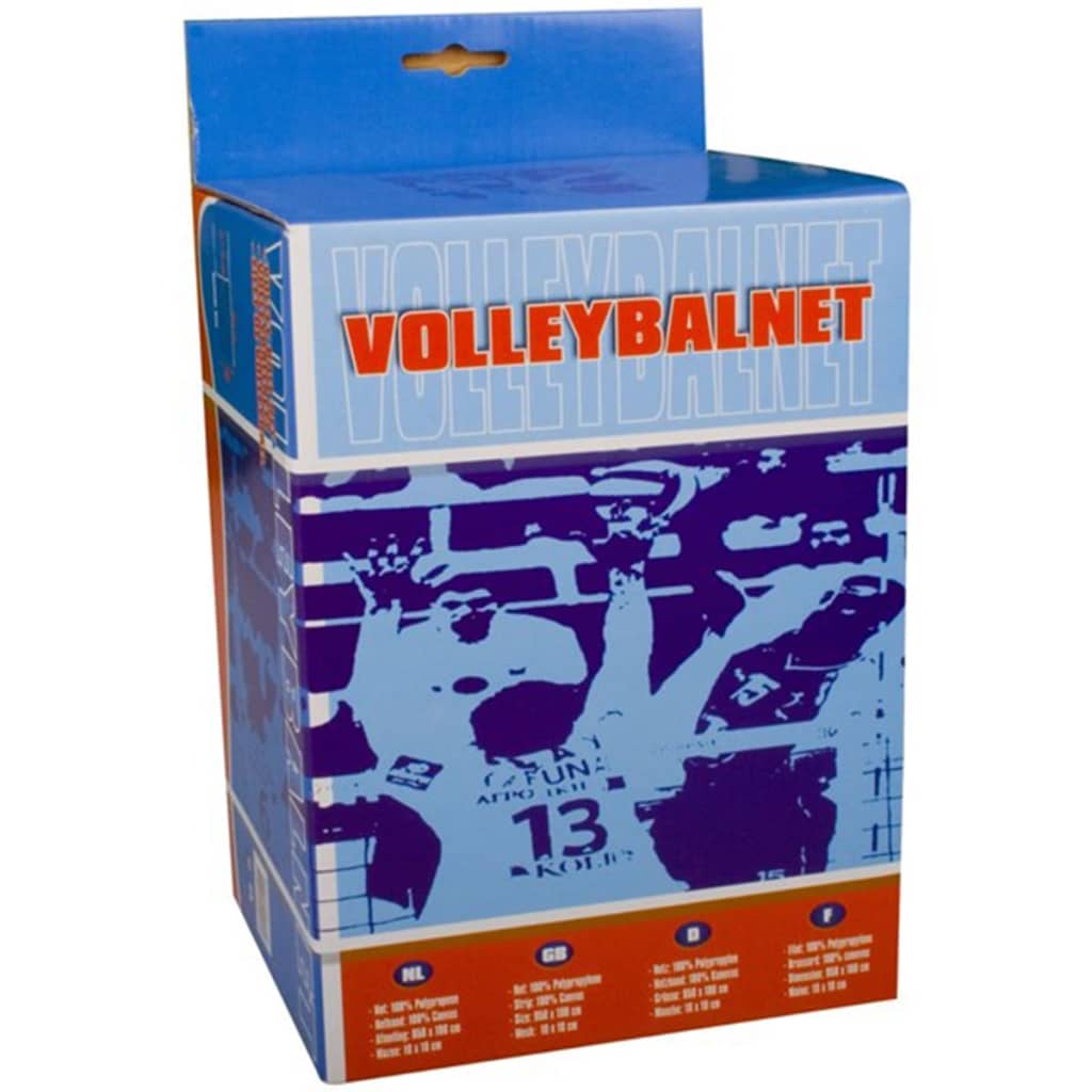 Avento Volleyballnett 9,5 x 1 m svart 16NE