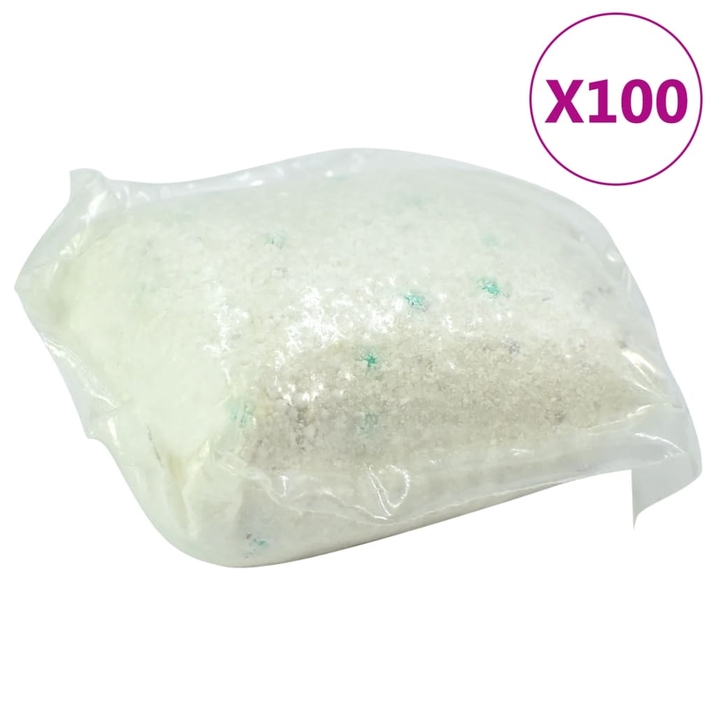 vidaXL Alt-i-1 vaskekapsler for flerfarget stoff 100 stk