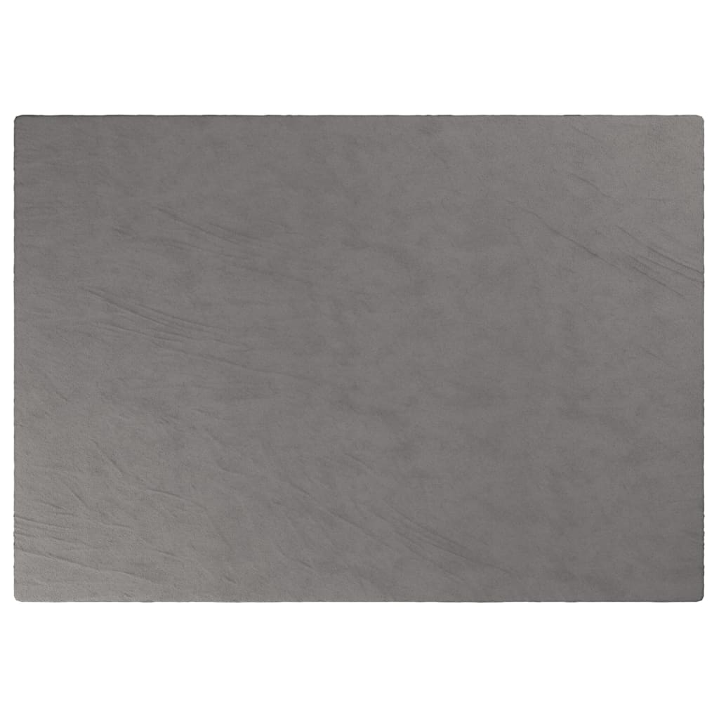 vidaXL Vektdyne med trekk grå 155x220 cm 7 kg stoff