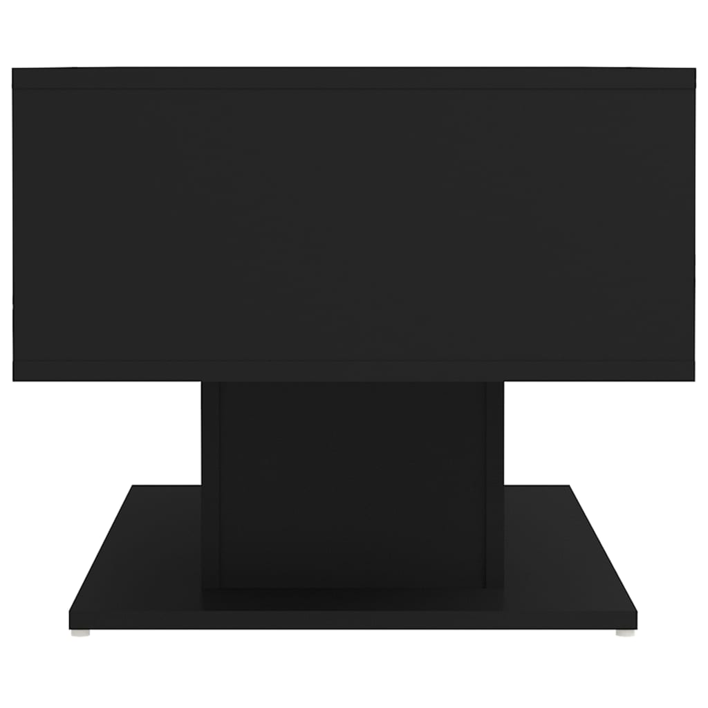 vidaXL Salongbord svart 103,5x50x44,5 cm sponplate