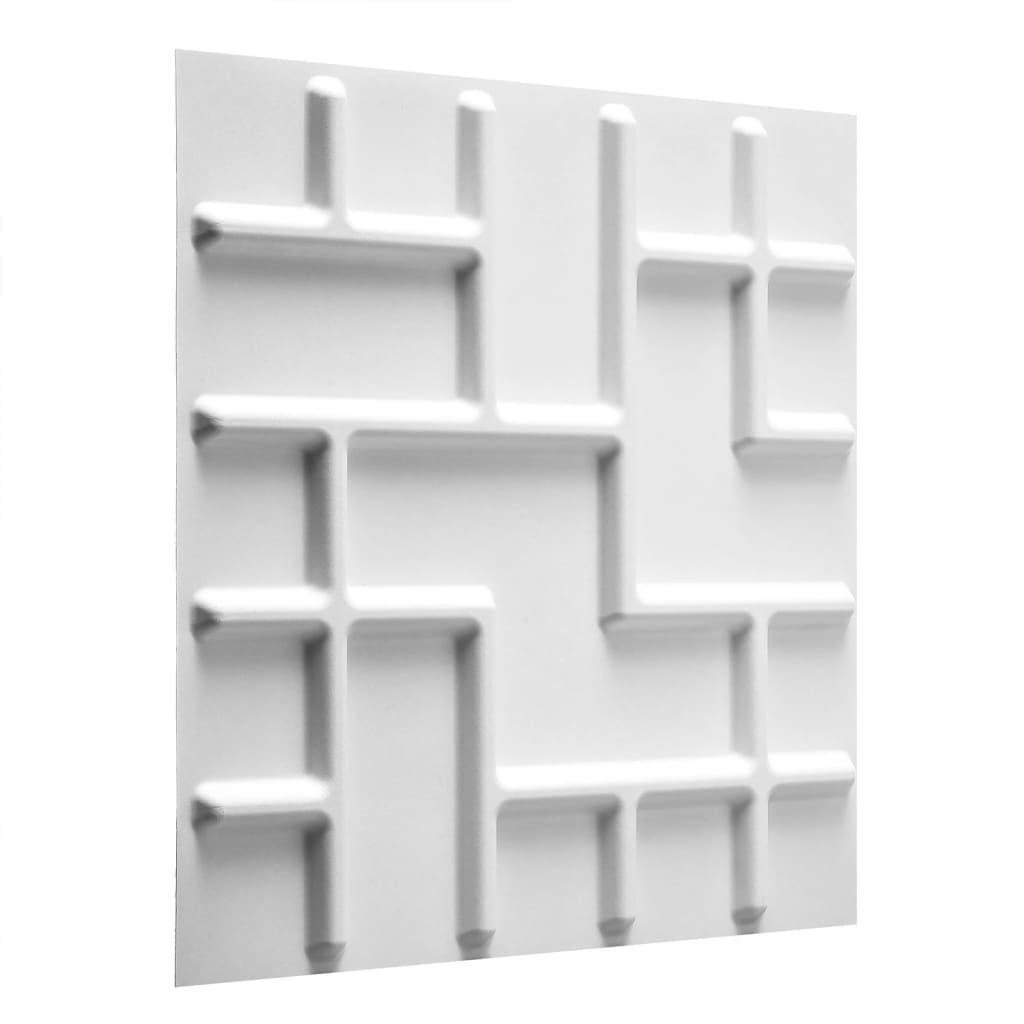 WallArt 3D-veggpaneler Tetris 12 stk GA-WA16