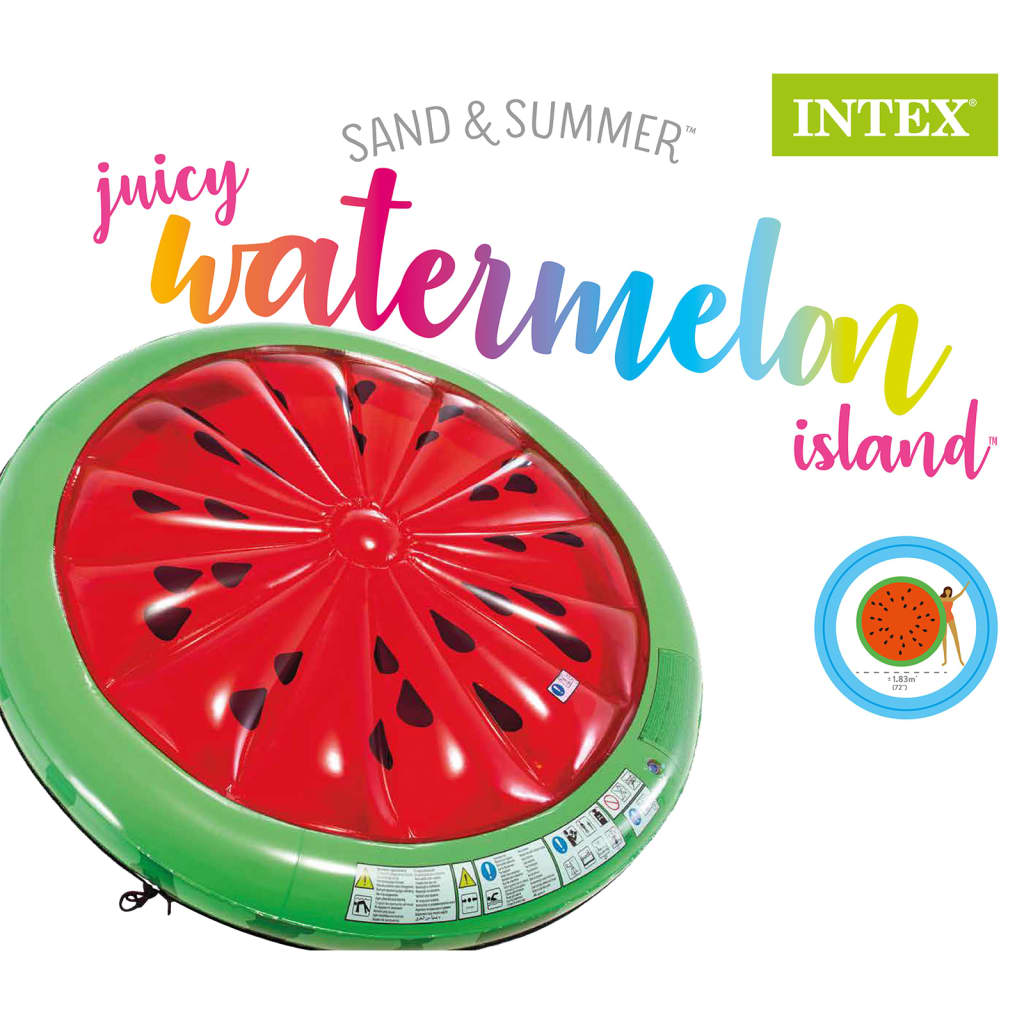 Intex Flytemadrass Watermelon Island 56283EU