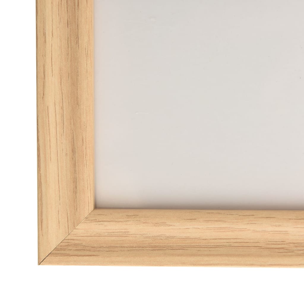 vidaXL Fotorammekollasje for vegg eller bord 5 stk 40x50 cm lys eik