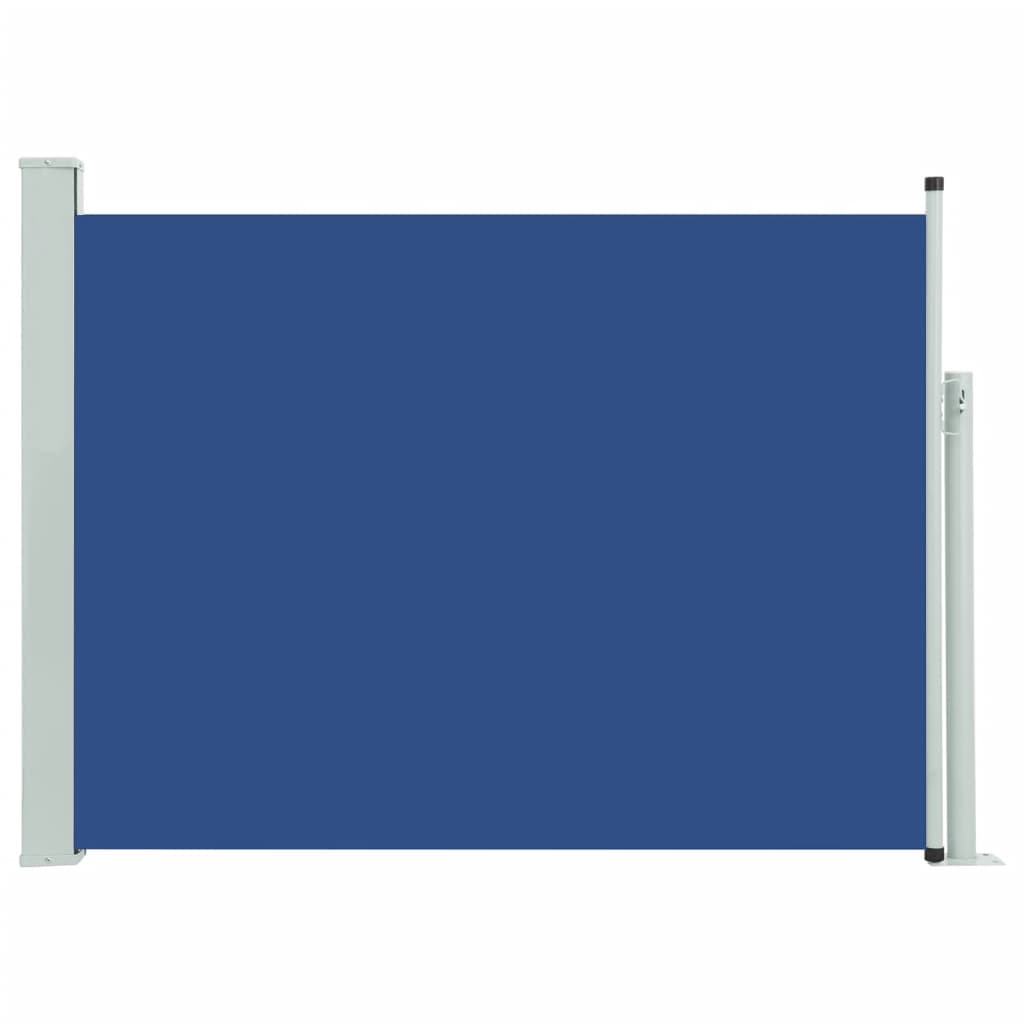 vidaXL Uttrekkbar sidemarkise 100x500 cm blå