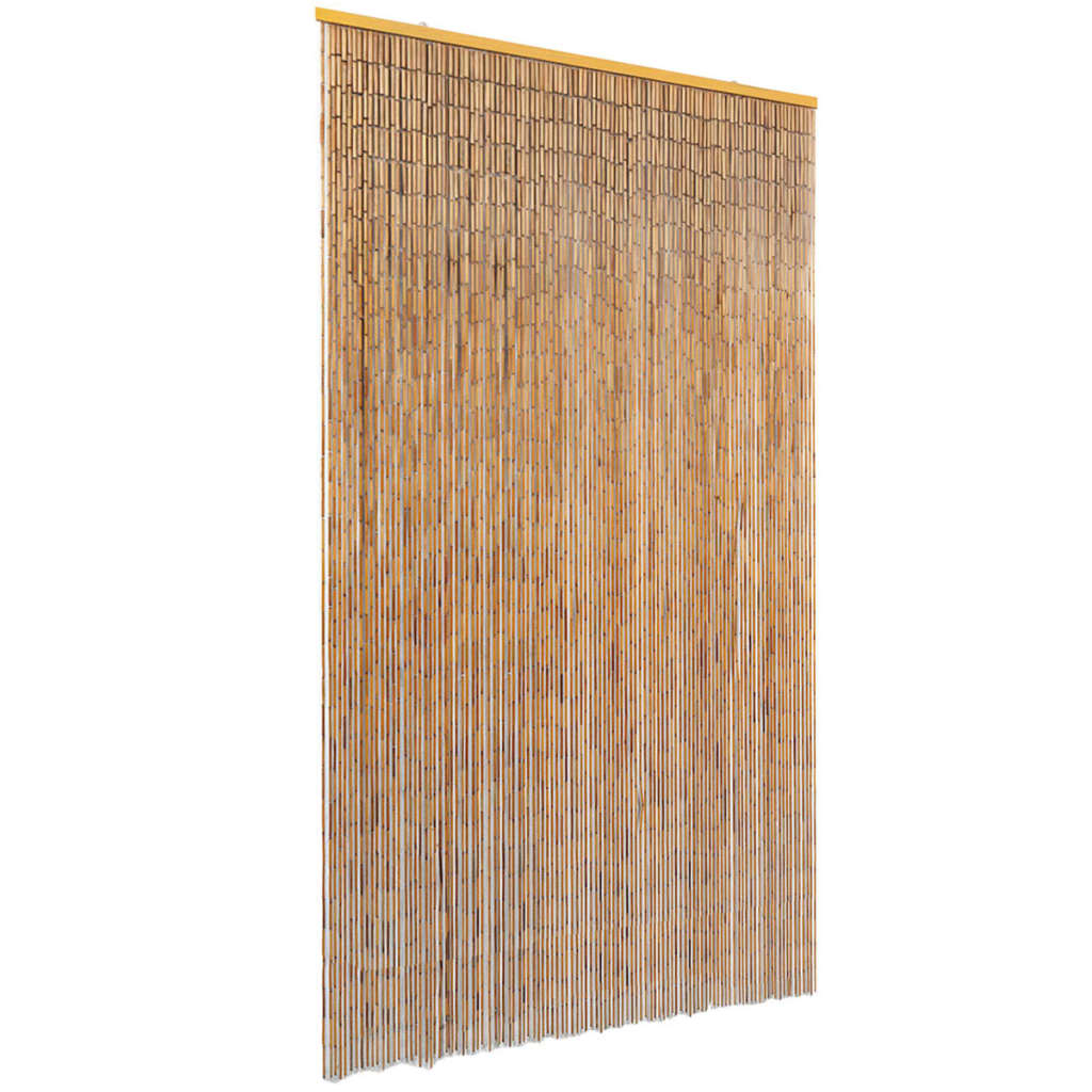 vidaXL Insektdør gardin bambus 120x220 cm