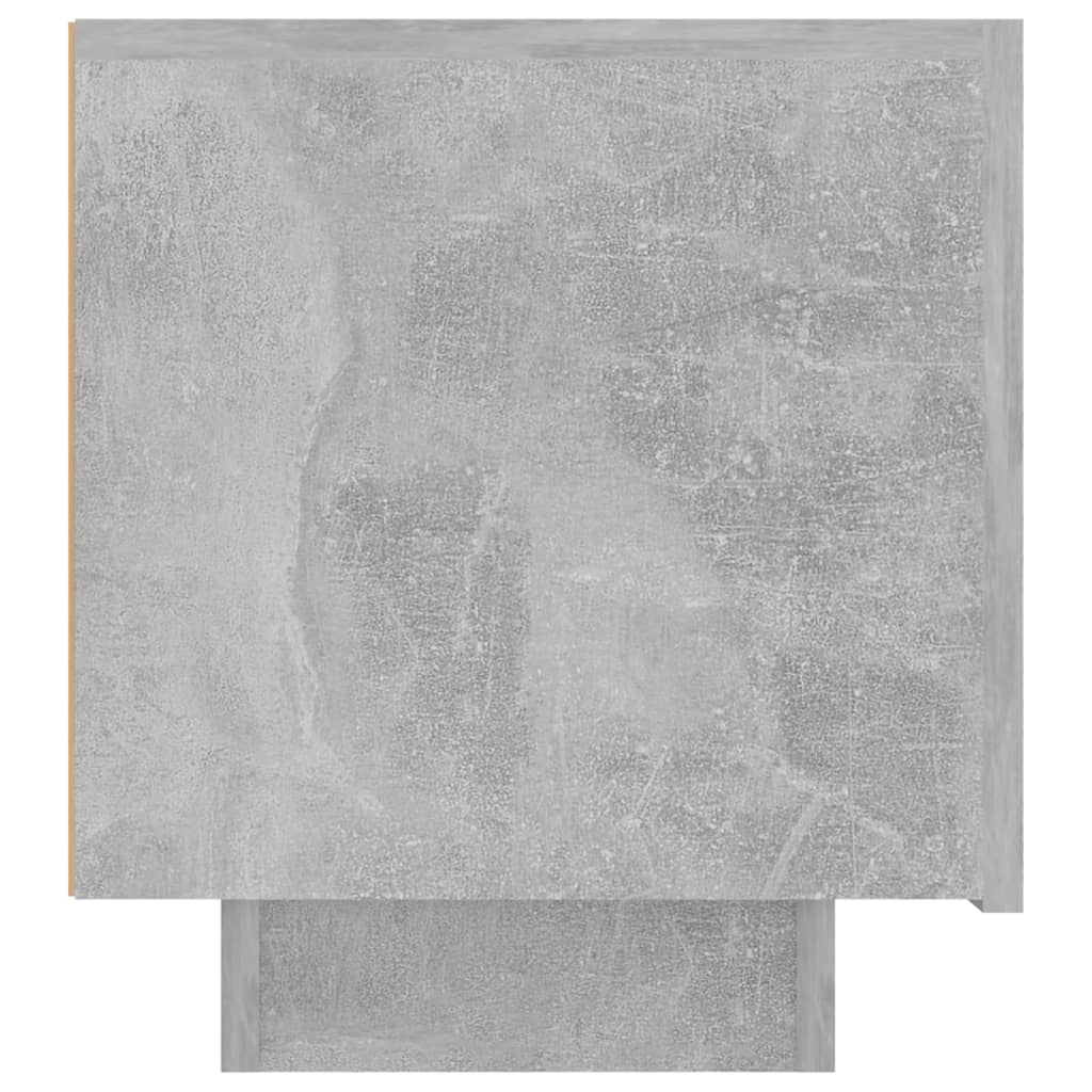vidaXL Nattbord betonggrå 100x35x40 cm sponplate