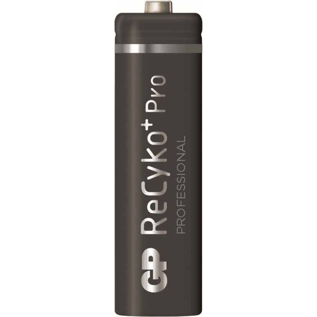 GP ReCyko + Pro oppladbare AA-batterier 4 stk 125210AAHCB-UC4