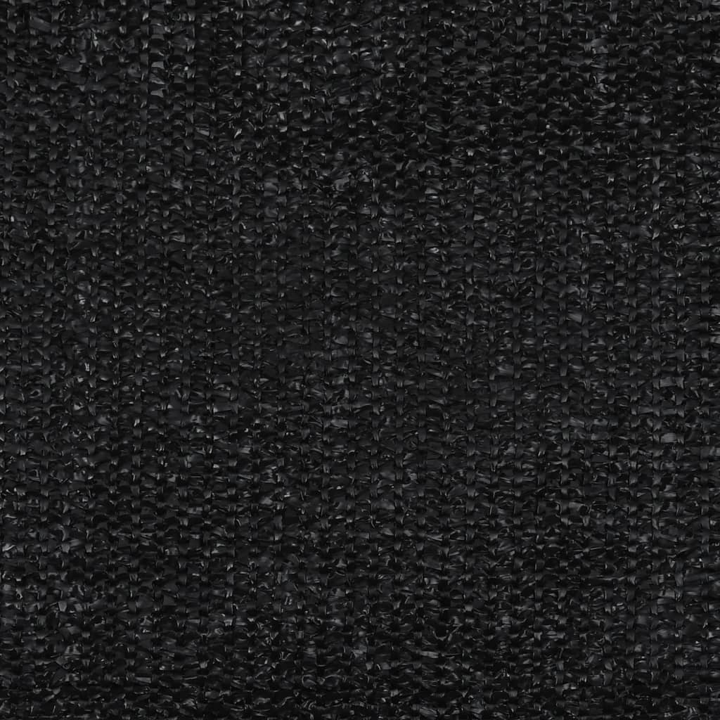 vidaXL Teltteppe 250x500 cm svart