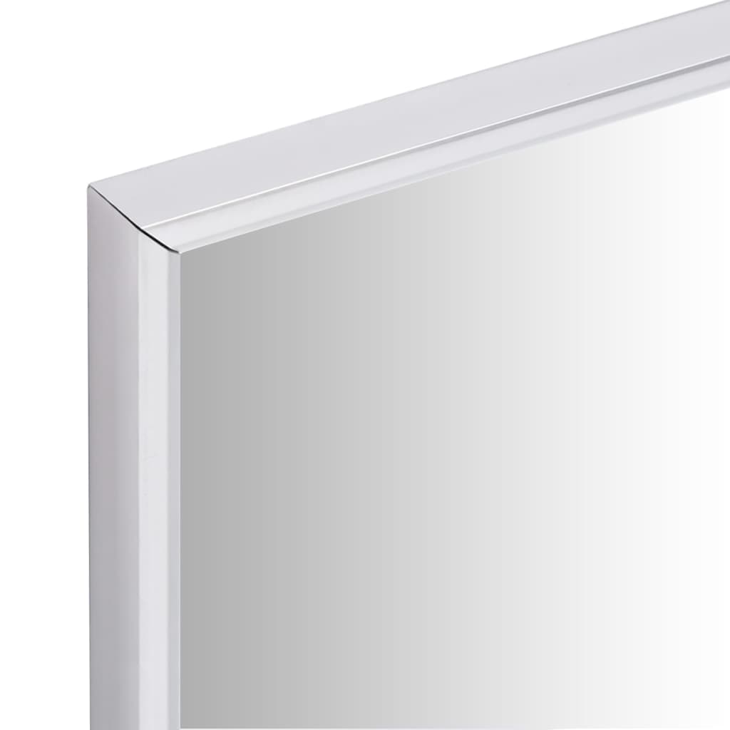 vidaXL Speil sølv 140x60 cm