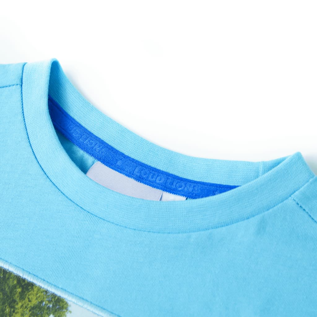 T-skjorte for barn aqua 92