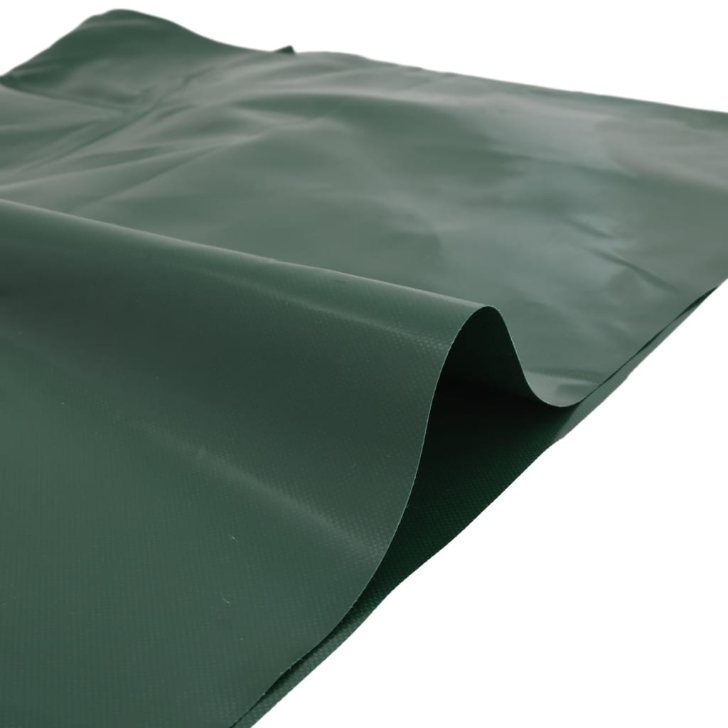 vidaXL Presenning grønn 1,5x6 m 650 g/m²