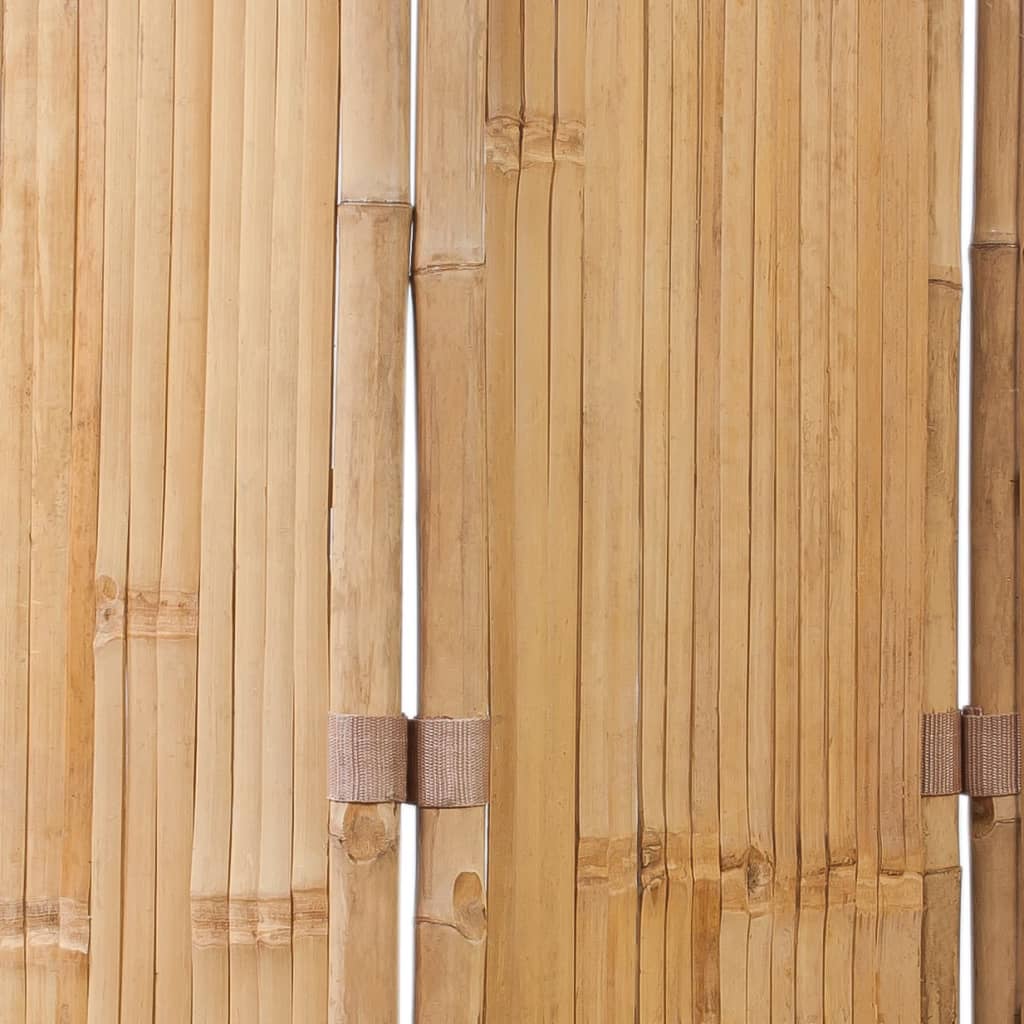 vidaXL Romdeler 3-panel bambus