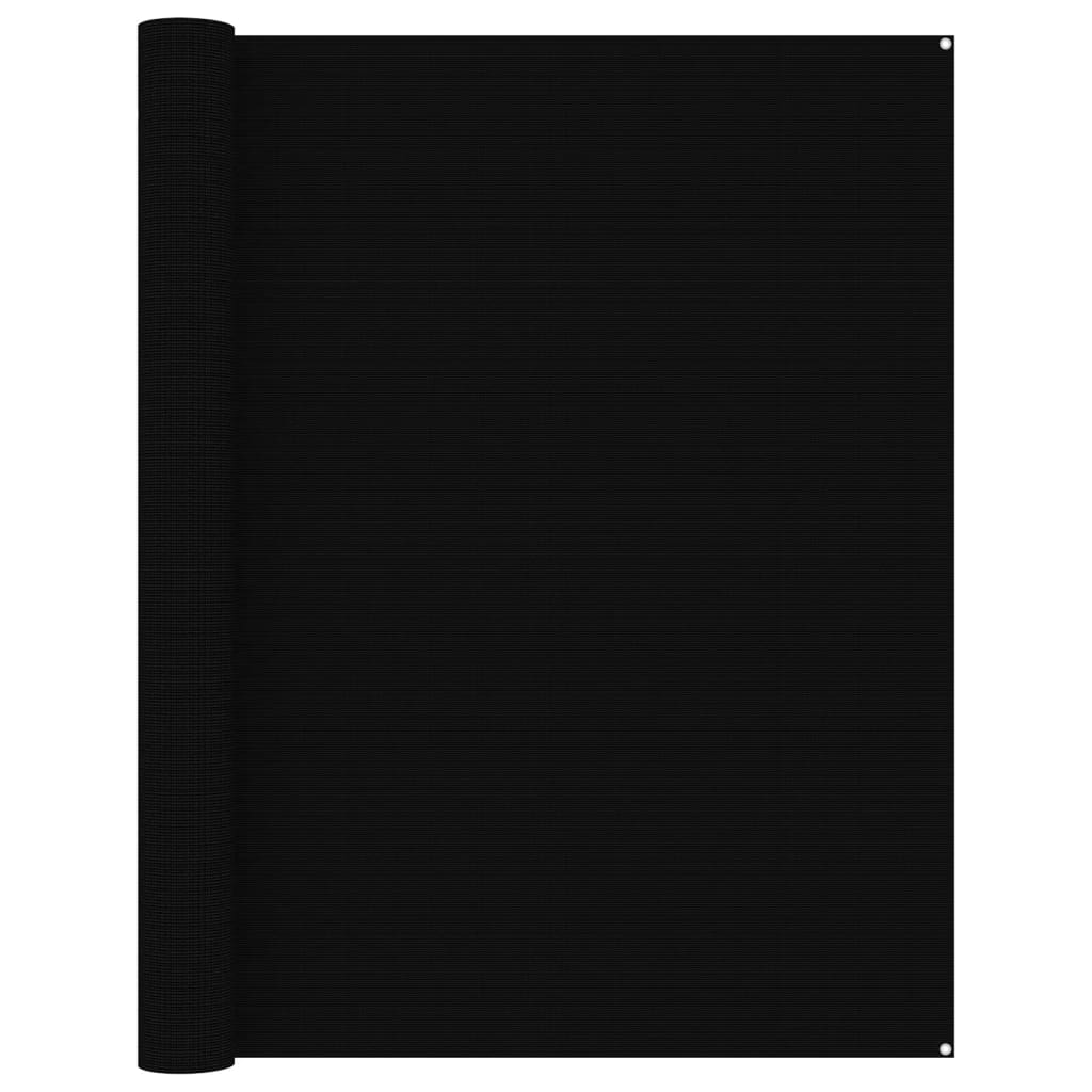 vidaXL Teltteppe 250x400 cm svart