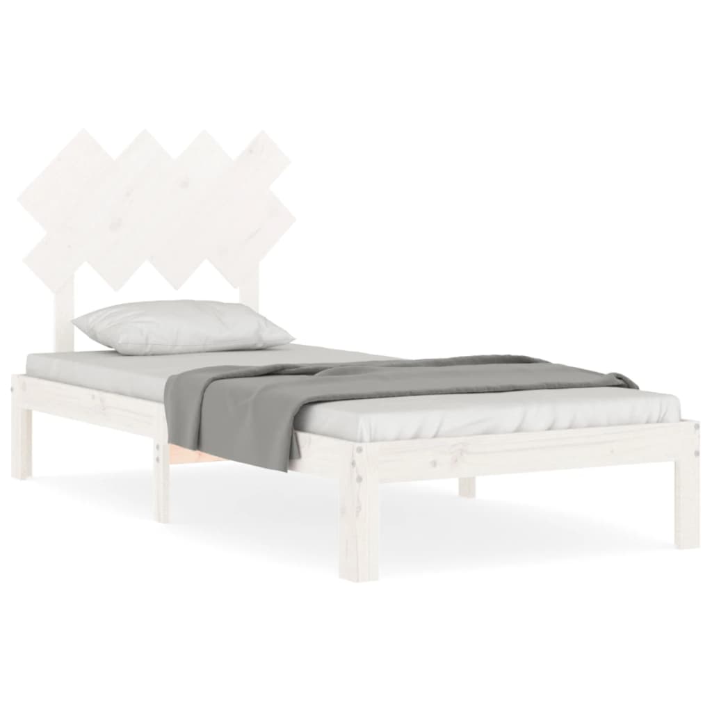 Sengeramme 3 Seter Heltre Furu 90X200 Cm Honningbrun