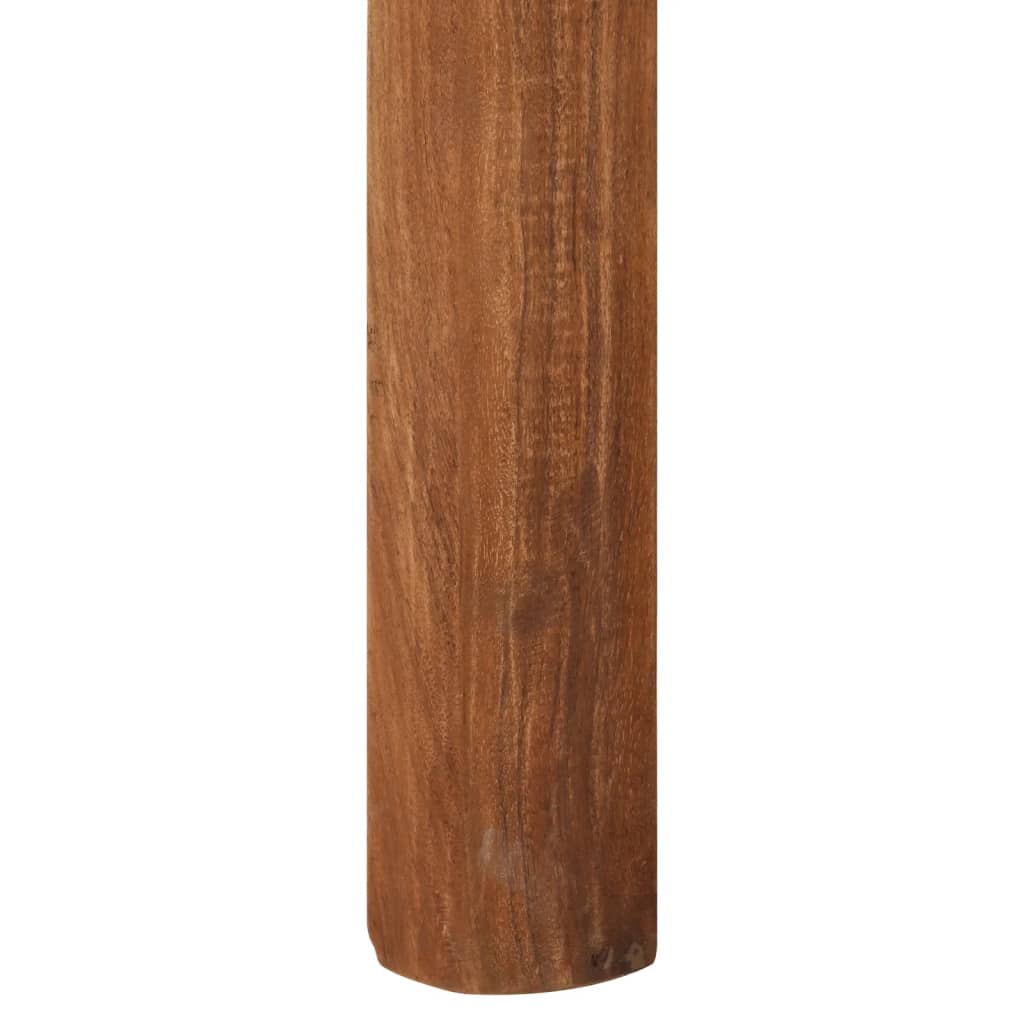 vidaXL Barbord heltre akasie med honningfinish 110x55x106 cm